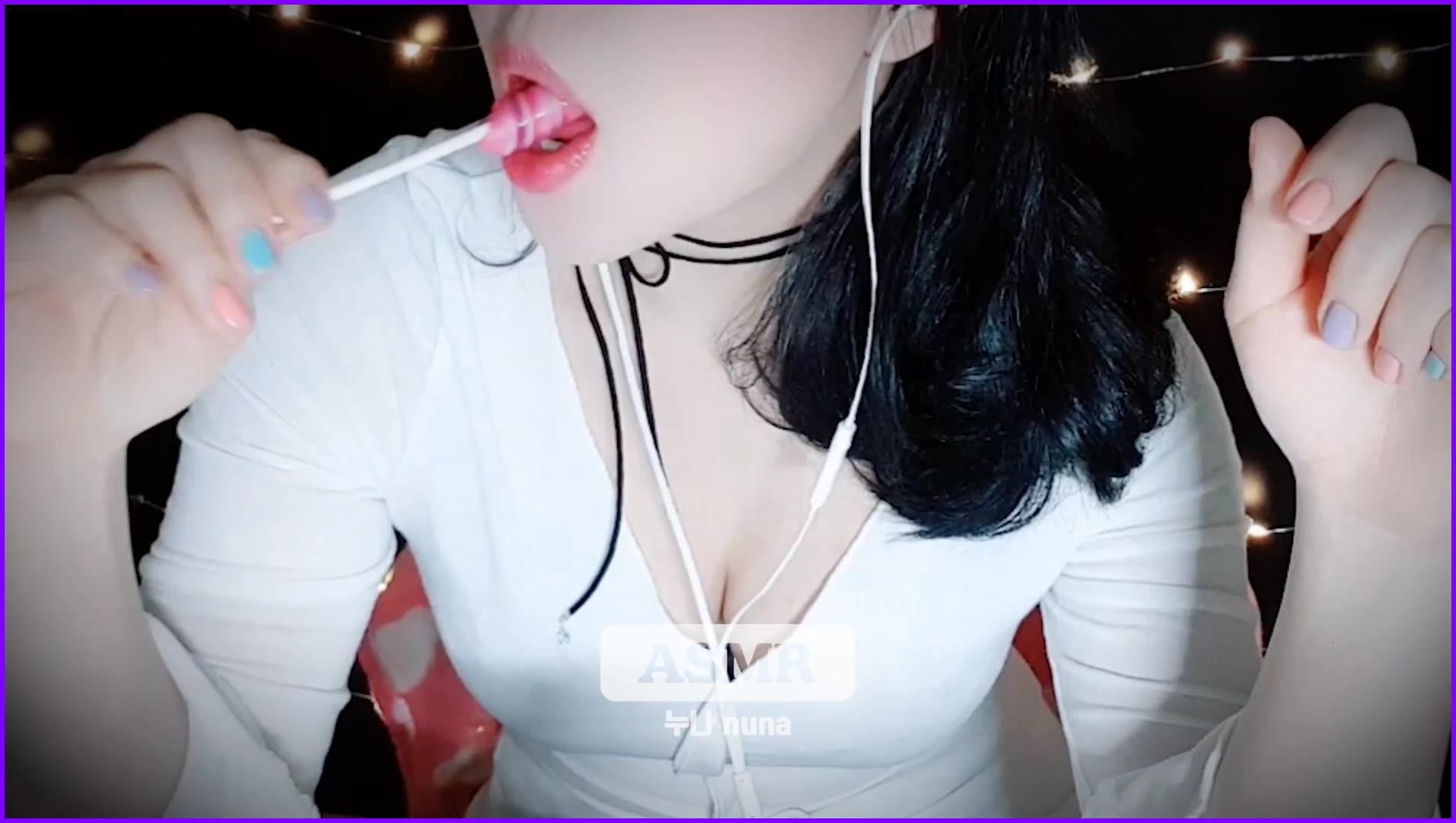 [ASMR]PinkCandyEatingSound-예쁜핑크사탕입소리-ピンクのキャンディーを食べる音-KoreanASMR-YouTube